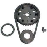 Timing Chain Set - Quick Adjust True Roller - Double Roller - Adjustable - Steel - Rocket Block - Small Block Chevy - Kit thumbnail 1