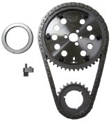 Timing Chain Set - Quick Adjust True Roller - Double Roller - Adjustable - Steel - Merlin Block - Big Block Chevy - Kit thumbnail 1
