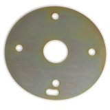 Transmission Blockoff Plate - Rear - Steel - Cadmium - GM Powerglide - Each thumbnail 1