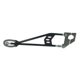 Ladder Bars - Ladder Link - Weld-On - 33-1/2 in Long - Adjustable - Steel - Black Powder Coat - Universal - Kit thumbnail 1