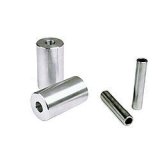 Spring Shackle Bushing - Rear - 1.625 in OD x 3.25 in long - 9/16 in Bolt - Aluminum - Natural - GM F-Body / X-Body - Pair thumbnail 1