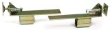 Leaf Spring Bracket - Bolt-On - Offset - Steel - Cadmium - GM F-Body / X-Body - Pair thumbnail 1