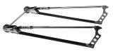 Wheelie Bar - Professional - Weld-On - 44 in Length - Sprung - Aluminum - Black Anodized - Universal - Kit thumbnail 1