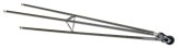 Wheelie Bar - Weld-On - 80 in - Unsprung - Chromoly - Natural - Universal - Kit thumbnail 1