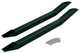 Subframe Connectors - Weld-On - 2 x 2 x 0.083 Tubing - Steel - Natural - Ford Mustang 1979-93 - Pair thumbnail 1