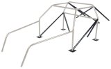 Roll Cage - Strut Kit - 12 Point - Weld-On - A-Pillar / Door / Main / Rear Struts - Floor Plates - 1.625 in Diameter - Steel - Natural - Universal - Kit thumbnail 1
