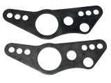 Four Link Bracket - Rear End Brackets - Steel - Natural - Pair thumbnail 1