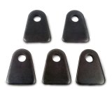 Chassis Tab - Flat - 1/2 in Mounting Hole - 1/4 in Thick - Steel - Natural - Harness - Set of 5 thumbnail 1