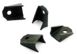 Chassis Tab - Gusseted - 3/8 in Mounting Hole - 1/8 in Thick - Steel - Natural - Set of 4 thumbnail 1