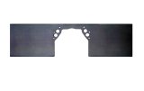 Motor Plate - Front - 36 x 10 x 0.25 in - Aluminum - Natural - Mopar B / RB-Series / 426 Hemi - Each thumbnail 1