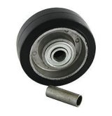 Wheelie Bar Wheel - Professional - 1/2 in Hole - Natural Rubber - Each thumbnail 1
