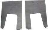 Torque Box Kit - Weld-On - 1/8 in Thick - Steel - Natural - Ford Mustang 1979-2004 - Pair thumbnail 1