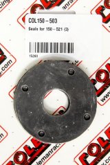 Axle Housing Seal Rebuild Kit - Replacement Seals - 2.625 in OD - 1.188 in ID - Rubber - Coleman Axle Seals - Set of 3 thumbnail 1