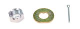 Rear Axle Nut - Right Hand Thread - Steel - Zinc - GM - Each thumbnail 1