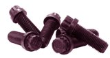 Flywheel Bolt Kit - 7/16-20 in Thread - 1.250 in Long - 12 Point Head - Steel - Black Oxide - Set of 6 thumbnail 1