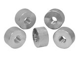 Wheel Spacer - Wide 5 - 5/8-11 in Thread - 0.125 in Thick - Aluminum - Clear Anodized - Set of 5 thumbnail 1