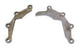 Third Link Bracket - 4-Hole - Bolt-On - Steel - Natural - Quick Change - Pair thumbnail 1