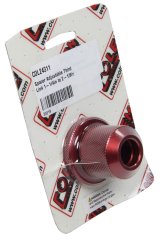 3rd Link Spacer - 1-1/4 in to 2-1/8 in Adjustable - Aluminum - Red Anodized - Each thumbnail 1
