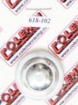 Rotor Dust Cap - Snap-In - Steel - Zinc Plated - GM Spindles - Each thumbnail 1