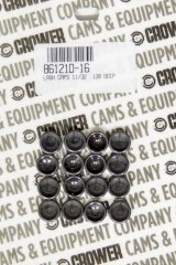 Valve Lash Cap - 0.120 in Thick - 11/32 in Valve Stems - Chromoly - Natural - Set of 16 thumbnail 1