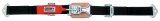Lap Belt - Latch and Link - SFI 16.2 - 50 in Length - 2 in Width - Pull Down Adjust - Bolt-In - Black - Each thumbnail 1