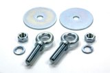 Harness Hardware - Eye Bolt / Flat Washer / Nut - Steel - Cadmium - Kit thumbnail 1