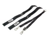 Arm Restraint Harness - SFI 3.3 - Individual Straps - 2 in Wide Cuffs - Black - Kit thumbnail 1