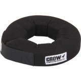Neck Support - Junior - 360 Degree - SFI 3.3 - Padded - Fire Retardant Cotton - Black - Each thumbnail 1
