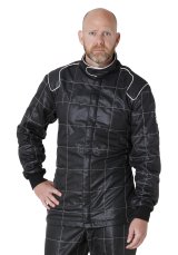 Driving Jacket - SFI 3.2A/5 - Double Layer - Proban - Black - X-Large - Each thumbnail 1