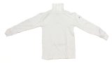 Underwear Top - SFI 3.3 - Long Sleeve - Turtle Neck - Fire Retardant Cotton - White - X-Large - Each thumbnail 1