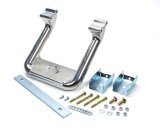 Step Bars - Hoop II - Mount Kit Included - Aluminum - Polished - Ford Fullsize Truck 1981-98 - Each thumbnail 1