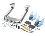 Step Bars - Hoop II - Mount Kit Included - Aluminum - Polished - Various Applications - Each thumbnail 1