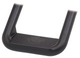 Step Bars - Hoop II - Mount Kit Included - Aluminum - Black Powder Coat - Ford Fullsize SUV / Truck 2015-21 - Pair thumbnail 1