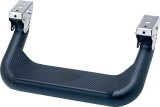 Step Bars - Super Hoop - Mount Kit Included - Aluminum - Black Powder Coat - Various Applications - Pair thumbnail 1
