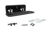 Hitch Step - HD MEGA STEP - Flat Mount - Fold-Away - Aluminum - Black Powder Coat - Each thumbnail 1