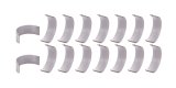 Connecting Rod Bearing - V-Series - 0.001 in Oversize - Extra Oil Clearance - Narrowed - Small Block Chevy - Kit thumbnail 1