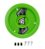Mud Cover - Gen II - Bolt-On - Hardware Included - Cover Only - Plastic - Fluorescent Green - 15 in Wheels - Each thumbnail 1