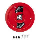 Mud Cover - Gen II - Bolt-On - Hardware Included - Cover Only - Plastic - Red - 15 in Wheels - Each thumbnail 1