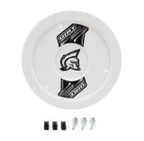 Mud Cover - Gen II - Bolt-On - Hardware Included - Cover Only - Plastic - White - 15 in Wheels - Each thumbnail 1