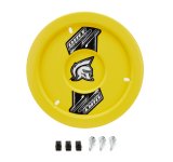 Mud Cover - Gen II - Bolt-On - Hardware Included - Cover Only - Plastic - Yellow - 15 in Wheels - Each thumbnail 1