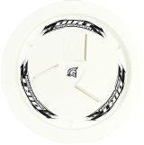 Mud Cover - Bolt-On - Hardware Included - Vented - Cover Only - Plastic - White - 15 in Wheels - Each thumbnail 1