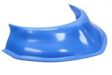 Hood Scoop - 3.5 in Tall - 20 in Wide - Tapered Front - Plastic - Light Blue - Each thumbnail 1