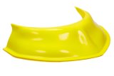 Hood Scoop - 3.5 in Tall - 20 in Wide - Tapered Front - Plastic - Yellow - Each thumbnail 1
