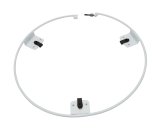 Mud Cover Ring - Expander Mounting Ring - Bolt-On / Quick Release Hardware - Steel - White - Each thumbnail 1