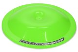 Air Cleaner Lid - 14 in Round - Dirt Defender Logo - Plastic - Neon Green - Each thumbnail 1