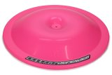 Air Cleaner Lid - 14 in Round - Dirt Defender Logo - Plastic - Neon Pink - Each thumbnail 1