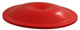 Air Cleaner Lid - 14 in Round - Dirt Defender Logo - Plastic - Red - Each thumbnail 1