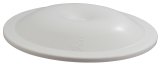Air Cleaner Lid - 14 in Round - Dirt Defender Logo - Plastic - White - Each thumbnail 1