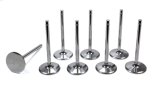 Intake Valve - 2.100 in Head - 11/32 in Valve Stem - 5.140 in Long - Titanium - Small Block Chevy - Set of 8 thumbnail 1