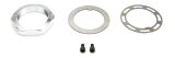 Rear Axle Nut - Right Hand Thread - Aluminum - Natural - Wide 5 Deuce N Half - Each thumbnail 1